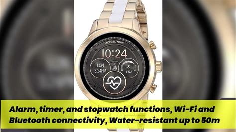 michael kors access gen 4 runway smartwatch review